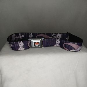 POKEMON Belt Mewtwo. Purple Seatbelt Belt